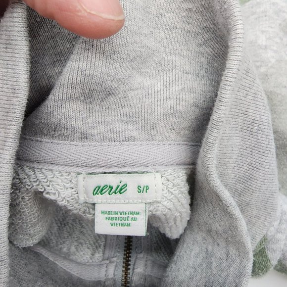 Aerie Camo high low Sweatshirt Womens size Small - Picture 3 of 3